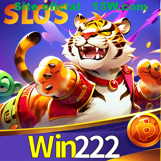 Imagem promocional da Win222 mostrando a plataforma e suas vantagens